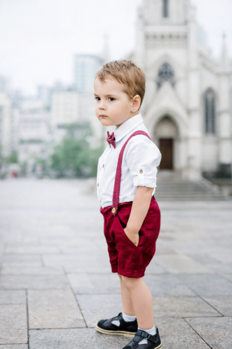 Džentelmeno kostiumėlis su šortukais