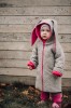 Vilnonis paltukas Fuchsia Bunny