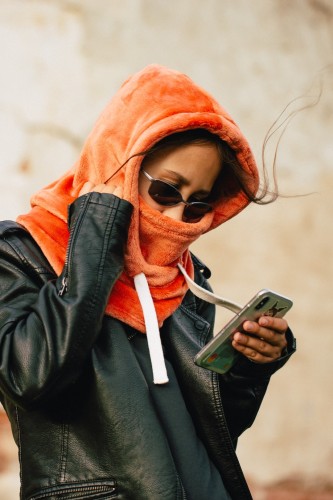 GOBTUVAS balaclava oranžinis