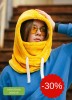 GOBTUVAS balaclava ryškiai geltonas