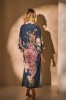 Kimono chalatas NAUJA DIENA- melsvas