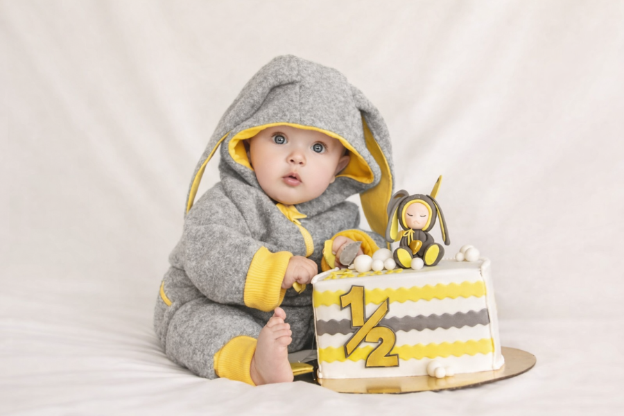 Vilnonis kombinezonas Wool Baby Yellow Bunny