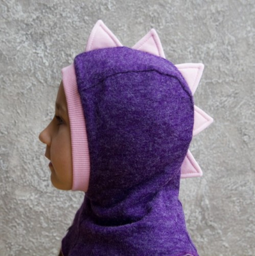 Vilnonis šalmukas Dragon tik 50 dydis