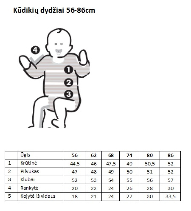 Žydras krikštynų kostiumėlis