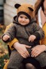 Vilnonis kombinezonas Brown Baby Wool Bear