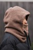 Dviguba balaclava Tedy TAUPE