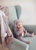 Kūdikio kombinezonas - Grey Cream Baby Bunny