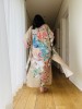 Kimono chalatas NAUJA DIENA- kakavinis