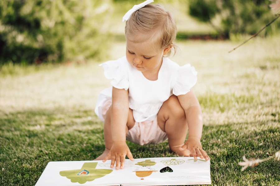 Lininis komplektukas - VASARA su kaspinu