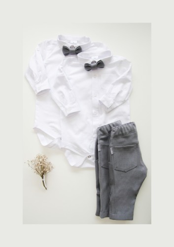 Pilkas - minimalistinis kostiumėlis