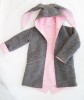 Vilnonis paltukas Pink - Grey Bunny