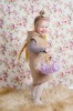 Vilnonė kiškio liemenė Cute Bunny - Yellow