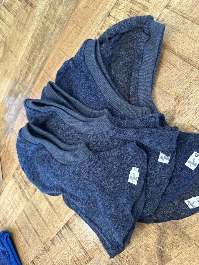 VILNONIS ŠALMAS Blue be ausų 46-48-52-54