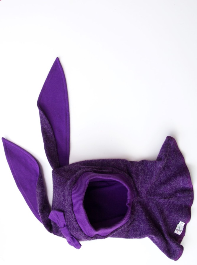 VILNONIS ŠALMAS  Purple Bunny tik 46 dydis