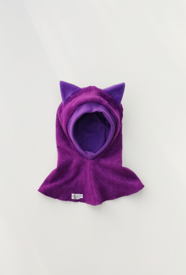 VILNONIS ŠALMAS Purple Kitten